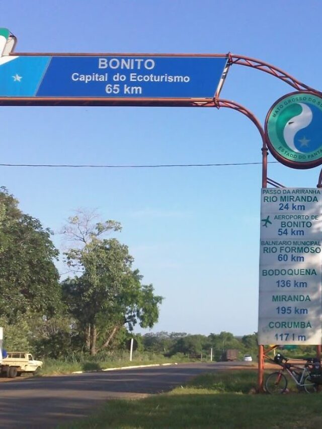 Onde fica a cidade de Bonito?