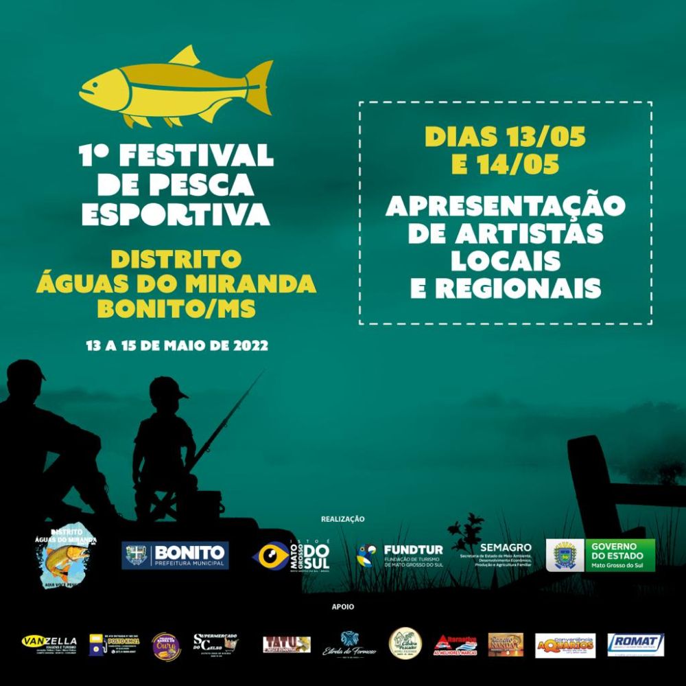 II Festival de Pesca Esportiva - Distrito Águas do Miranda Bonito/MS