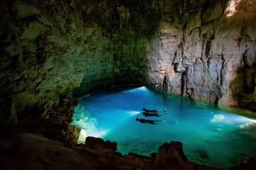 Flutuação Gruta do Mimoso Flutuação Gruta do Mimoso