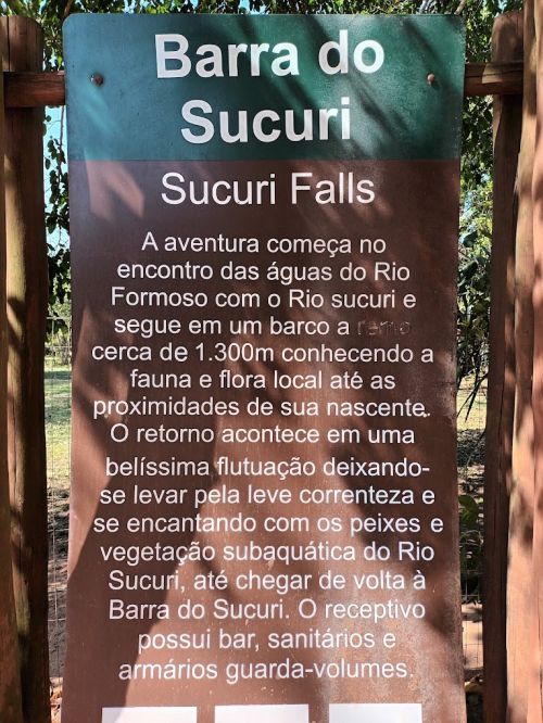 Barra do Rio Sucuri - Bonito Eco Tour Barra do Rio Sucuri - Bonito Eco Tour