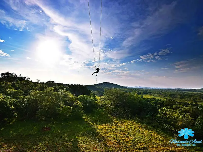 Nascente Azul Tirolesa em bonito