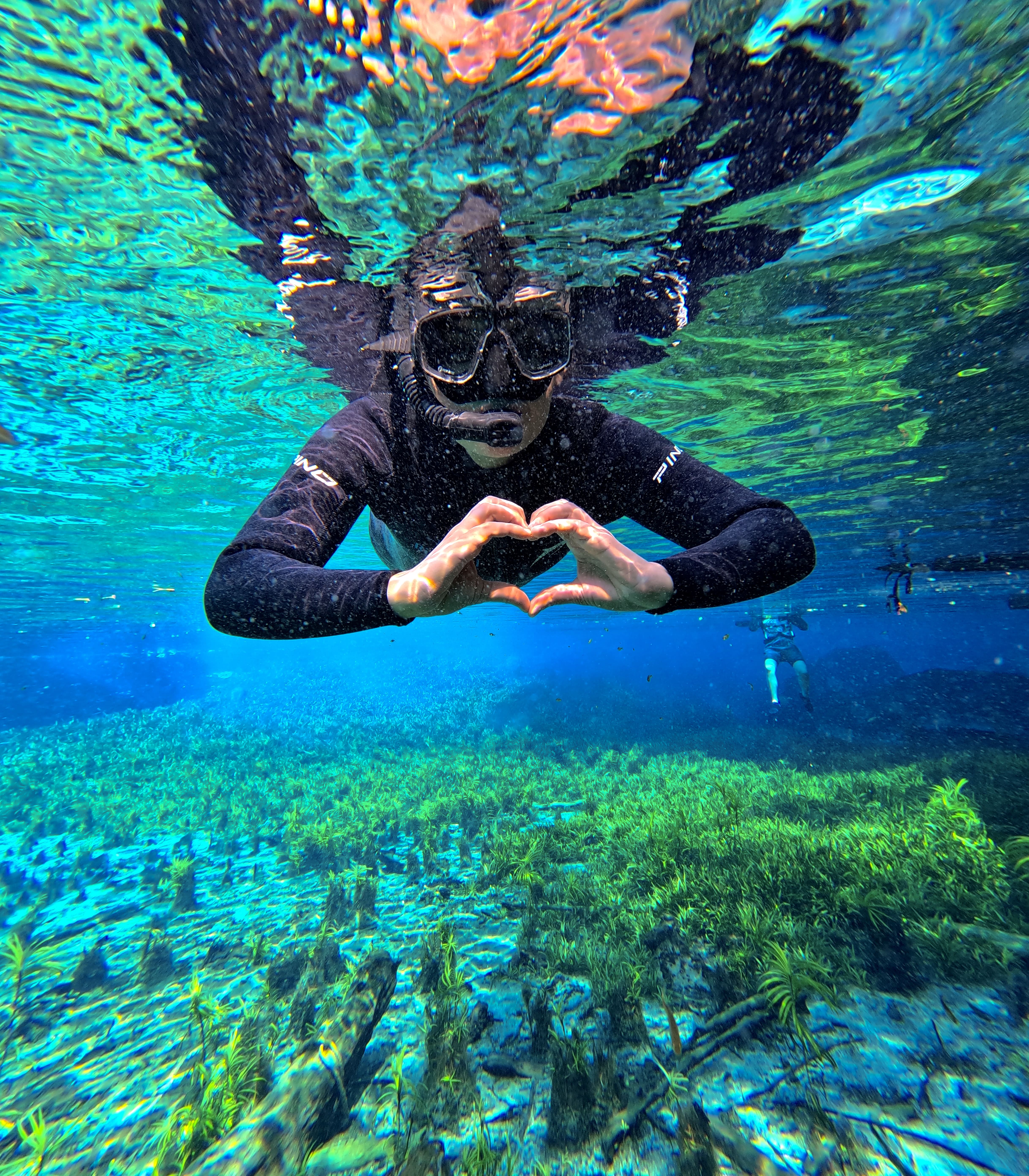 flutuacao rio azul