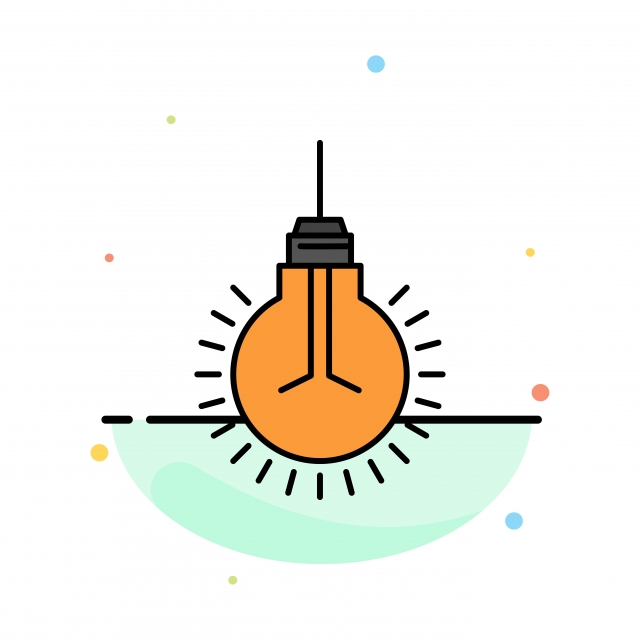 pngtree light bulb idea tips suggestion abstract flat color icon tem png image 1699366